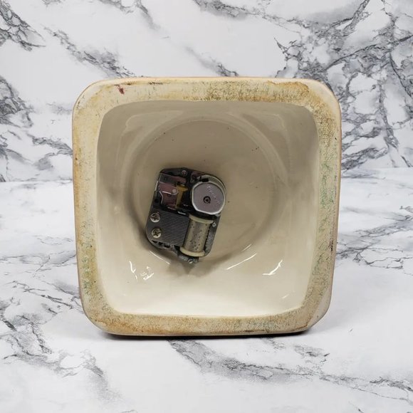 Liberty Bell Musical Porcelain God Bless America Large Vintage - Picture 5 of 7